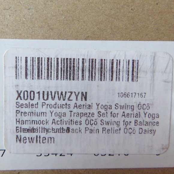New sealed products yoga trapeze Aerial Rope - Picture 7 of 9